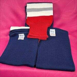 3 pairs of new Kobe made in Canada hockey tube socks.Size XL